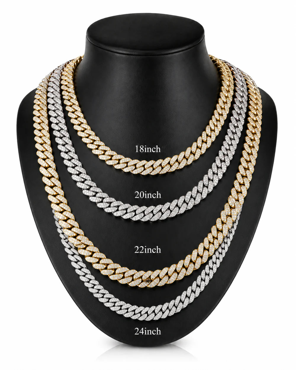 Iced Out Cuban Link Chain