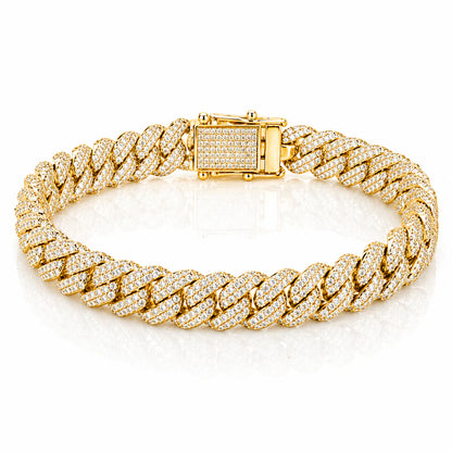 Iced Out Cuban Link Bracelet