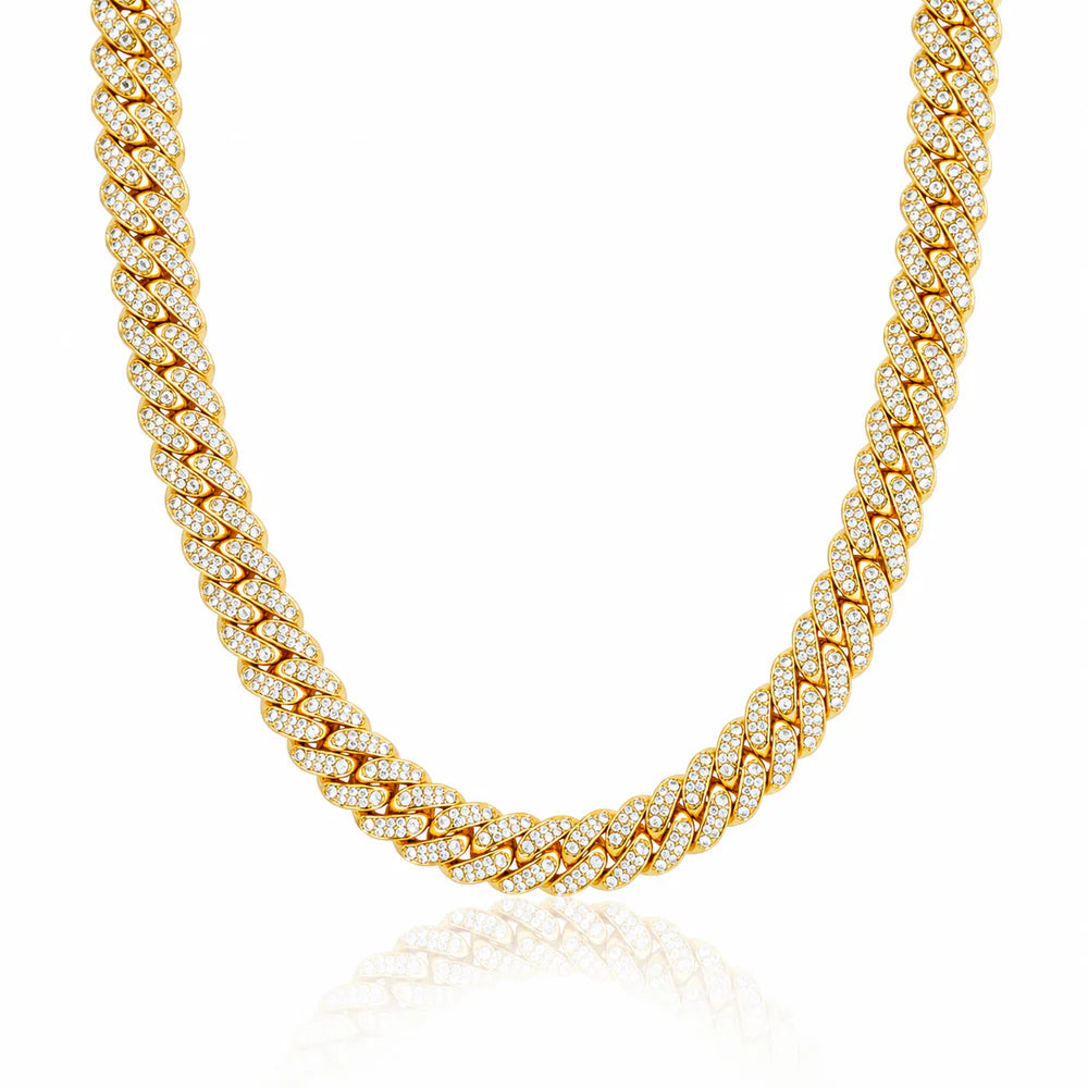 Iced Out Cuban Link Chain